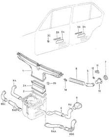 Air hose — VW GTI factory diagram