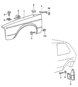 Wing — VW GTI factory diagram