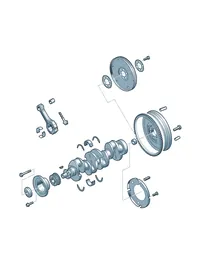 Crankshaft — VW GTI factory diagram