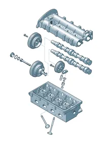Timing belt kits — VW GTI factory diagram