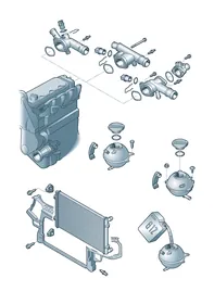 Cooler — VW GTI factory diagram