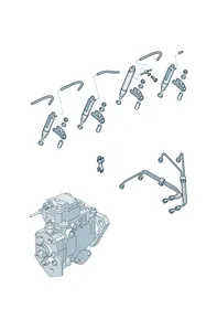 Injection nozzle — VW GTI factory diagram
