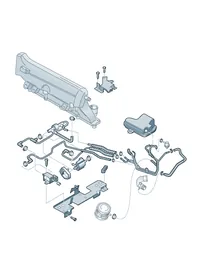 Vacuum system — VW GTI factory diagram