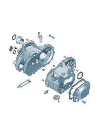 Gear housing — VW GTI factory diagram