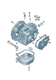 Gear housing — VW GTI factory diagram