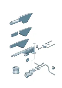Brake lever — VW GTI factory diagram