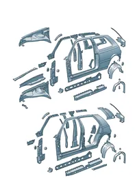 Side part — VW GTI factory diagram