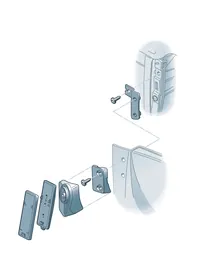 Cellphone mounting holder — VW GTI factory diagram