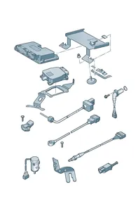 Lambda probe — VW GTI factory diagram