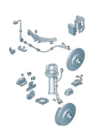 Control unit — VW GTI factory diagram