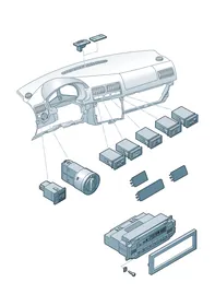 Switches — VW GTI factory diagram