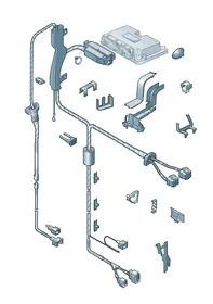 Harness — VW GTI factory diagram
