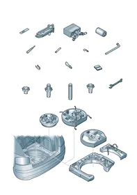 Jack — VW GTI factory diagram