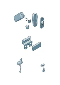 Electric parts — VW GTI factory diagram