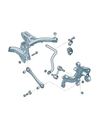 Track rod — VW GTI factory diagram