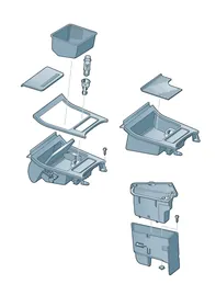 Ashtray — VW GTI factory diagram