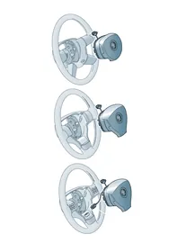 Airbag unit — VW GTI factory diagram