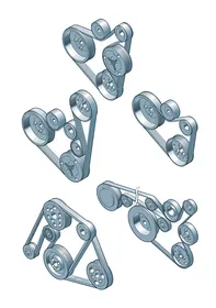 List of v belts — VW GTI factory diagram