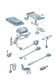 Impulse sender — VW GTI factory diagram