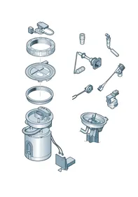 Bulbs — VW GTI factory diagram