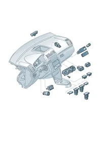 Switch — VW GTI factory diagram
