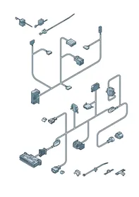 Wiring set — VW GTI factory diagram