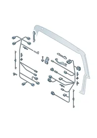 Cable set — VW GTI factory diagram