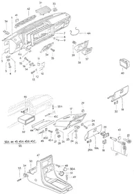 Dashboard — VW GTI factory diagram