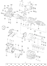 Starter versions — VW GTI factory diagram
