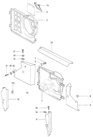 Air guide — VW GTI factory diagram