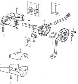 Switch — VW GTI factory diagram