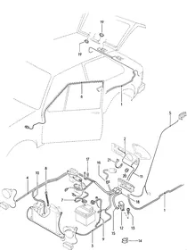 Wiring looms — VW GTI factory diagram