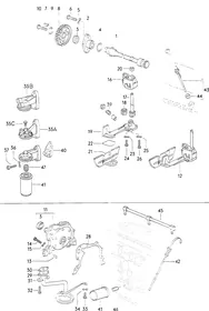 Timing belt kits — VW GTI factory diagram