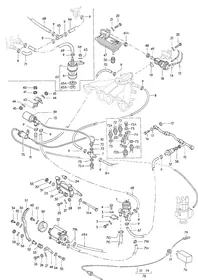 Exhaust gas treatment system — VW GTI factory diagram