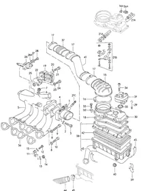 Air flow meter — VW GTI factory diagram