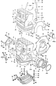 Cylinder block — VW GTI factory diagram