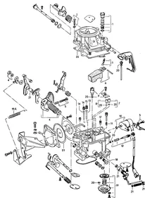 Keihin carburetor — VW GTI factory diagram