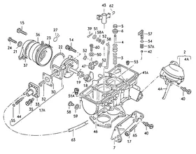 Float chamber — VW GTI factory diagram
