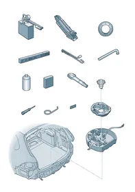Jack — VW GTI factory diagram