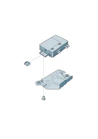 Vehicle positioning system — VW GTI factory diagram