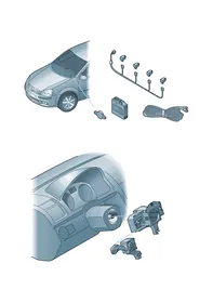 Genuine accessories — VW GTI factory diagram