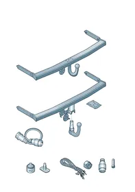 Genuine accessories — VW GTI factory diagram