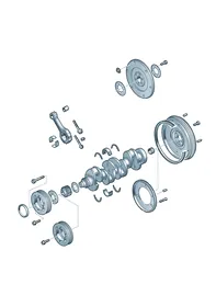 Crankshaft — VW GTI factory diagram