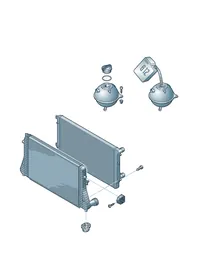 Cooler — VW GTI factory diagram