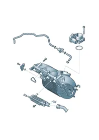 Intake system — VW GTI factory diagram