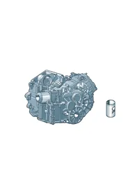 7-speed dual clutch gearbox — VW GTI factory diagram