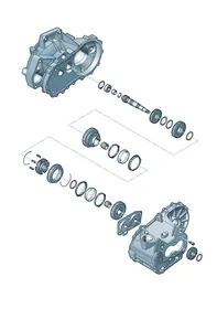 Gears and shafts — VW GTI factory diagram