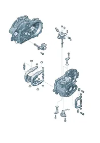 Switch unit — VW GTI factory diagram