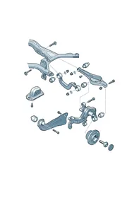 Wishbone — VW GTI factory diagram