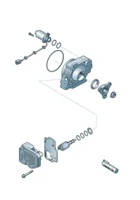Control unit — VW GTI factory diagram